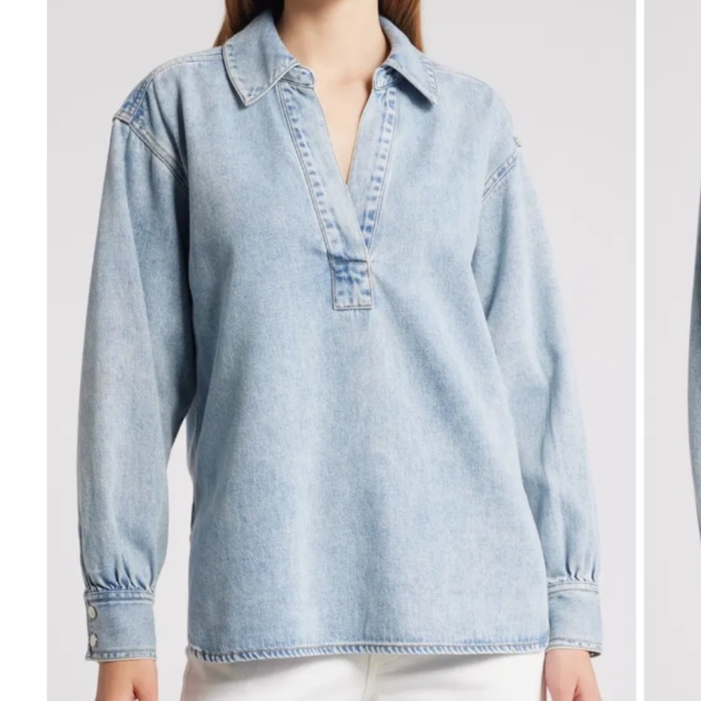 Rails Bennett Denim Popover Shirt
